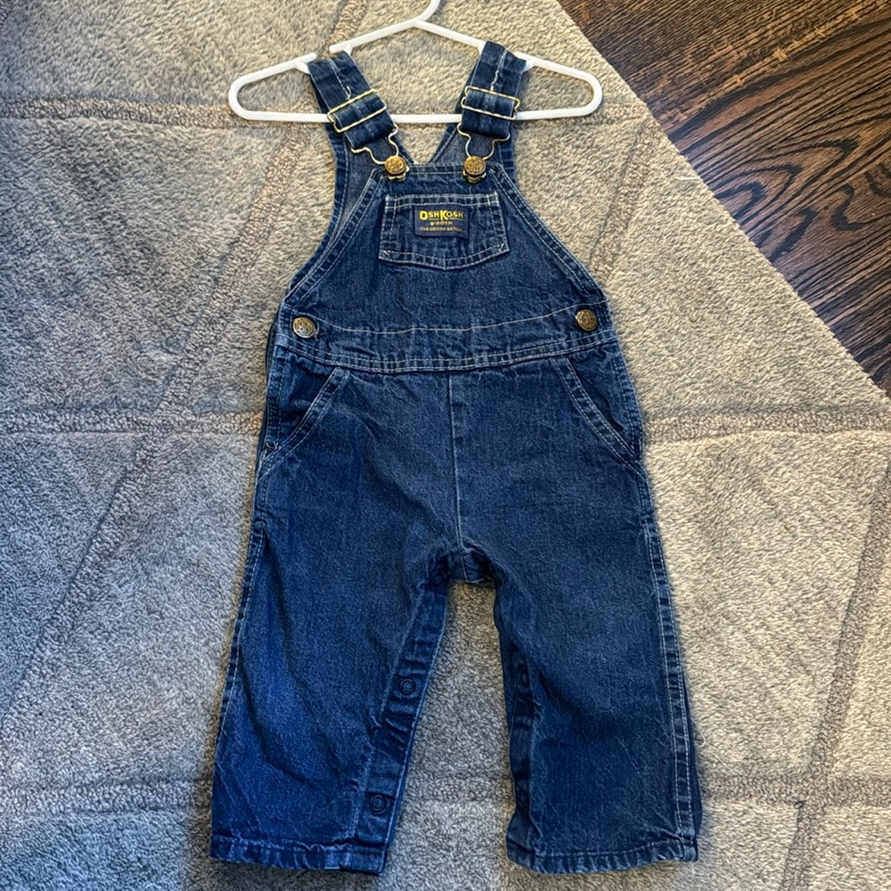 OshKosh B'gosh Blue Denim Overalls